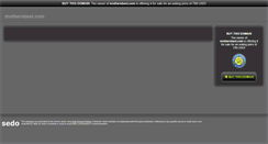 Desktop Screenshot of mothersbest.com